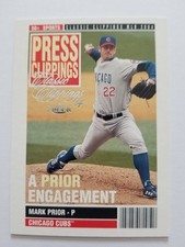 2004 Fleer Classic Clippings Press Clippings Classic Clippings Mark Prior #10PC