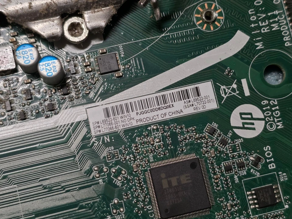 HP 280 Pro G4 SFF MB L69522-601 L69522-001 L77066-601 L77066-001 L70722-001 Foto 4 de 4