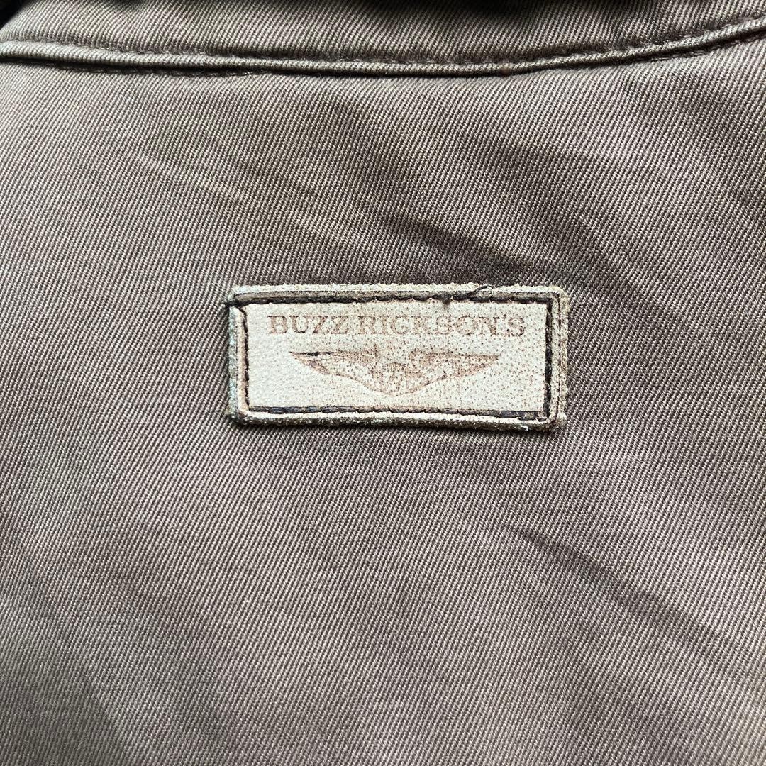 Buzz Rickson's Military Jacket Brown Corduroy Col… - image 6