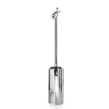 LINEABETA TOILET BRUSH HOLDER - 22" GIRAFFE - Polished Chrome - made in italy