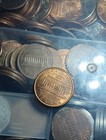 1989 D mint mark lincoln memorial penny with  FG Error  DDO/DDR WIDE AM — photo 3