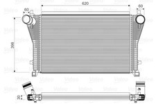 LADELUFTKÜHLER FÜR TIGUAN AD1, AX1, ARTEON SHOOTING BRAKE 3H9 - VALEO 818347