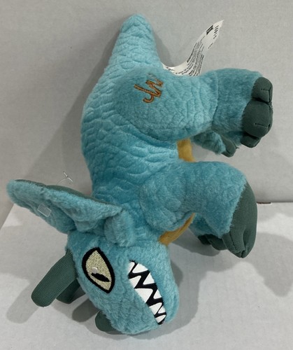 Universal Studios Jurassic World Azul Triceratops Hasbro Peluche Dinosaurio 2014 - Imagen 6 de 9