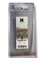 Stanley Morgan #8 Nebraska Cornhusker Football Game Certified Ticket Stub