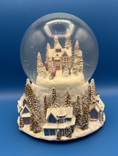 One Hundred 80 degrees Snowy Christmas Holiday Village Snowglobe