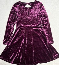 The Children  s Place Girls Christmas Burgundy Dress Size 10/12