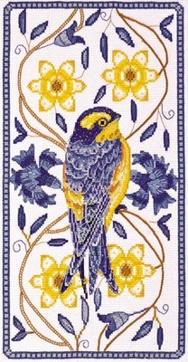 Counted Cross Stitch Kit ''Ptashka-1'' Embroidery Artwork Craft Project