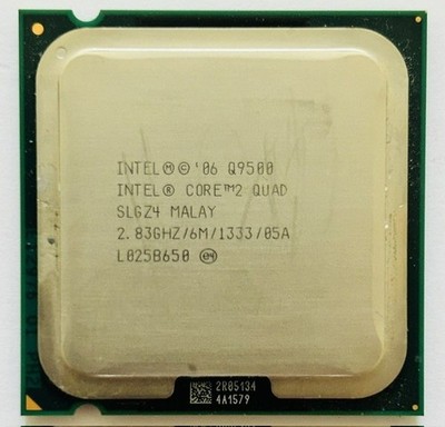 Intel SLGZ4 Core 2 Quad Q9500 2,83GHz 6M 1333MHz Bus Sockel 775 Prozessor