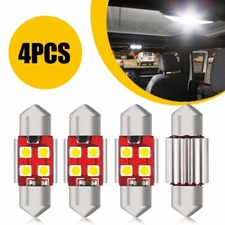 AUXITO CANBUS 4X 31MM Festoon DE3175 LED Map/Dome Interior Light Bulbs 6000K