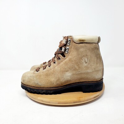 Vasque Boots Womens 5 Vintage Suede Classic Alpine Trail Hiker Vibram Shoes