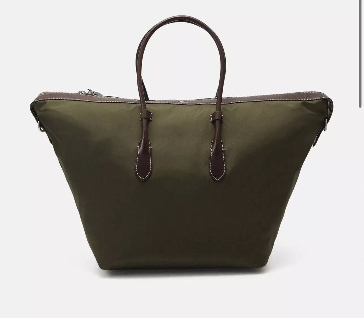 【上品ネイビーが映える】RALPH LAUREN Bellport XL トート Polo Ralph Lauren Bellport Extra Large Nylon Leather