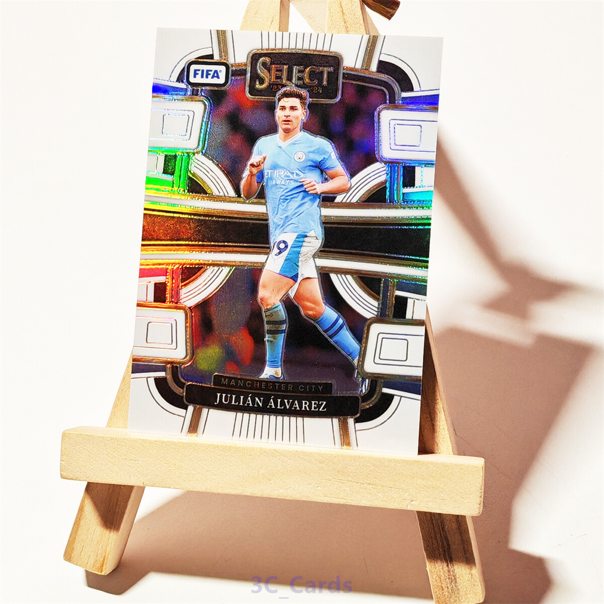 JULIAN ALVAREZ 2023-24 Panini FIFA Select Soccer Terrace White