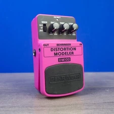 Behringer DM100 Distortion Modeler Rat DS-1 MXR Plus Rare Guitar Effect Pedal