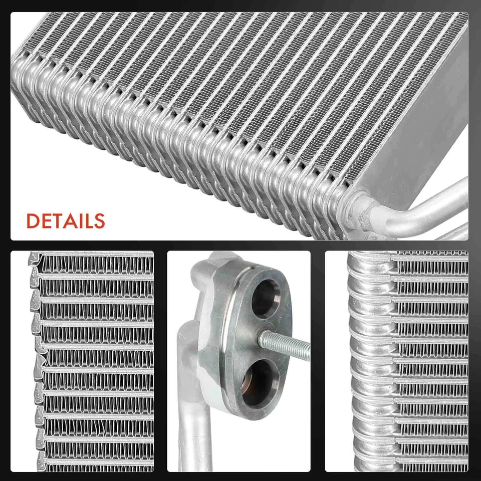 Núcleo evaporador de aire acondicionado delantero para Audi A4 2003-2008 A4 Quattro RS4 S4 aleta de placa Foto 4 de 4