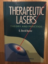 Therapeutic Lasers: Theory and Practice by G.David Baxter (Hardback, 1994)