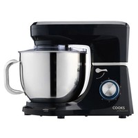 Stand Mixer 8 Speed 7 Litre Bowl 1200W Food Baking Kitchen Mixing Tool Black