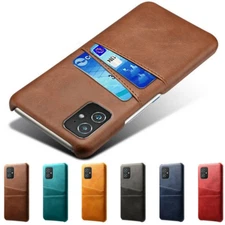 For ASUS Zenfone 9/10/8, Shockproof 2 Card Slots Hybrid Rugged Back Case