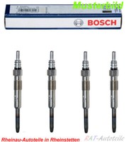 4X Bosch GLP050 GlÜHkerze Duraterm 0250402005 FüR Skoda Octavia II(1Z3,1Z5)