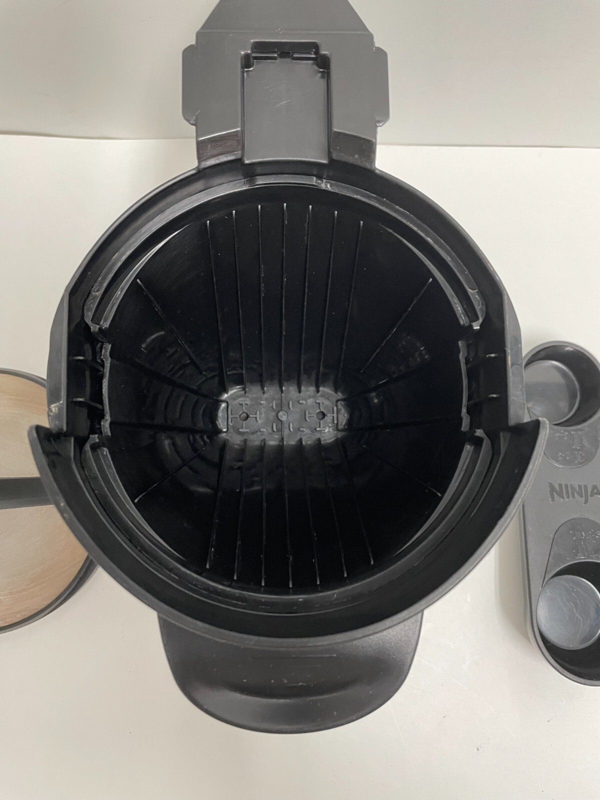 Ninja Coffee Bar OEM Replacement Filter Basket, Filter, & Measuring Spoon CF087 eBay