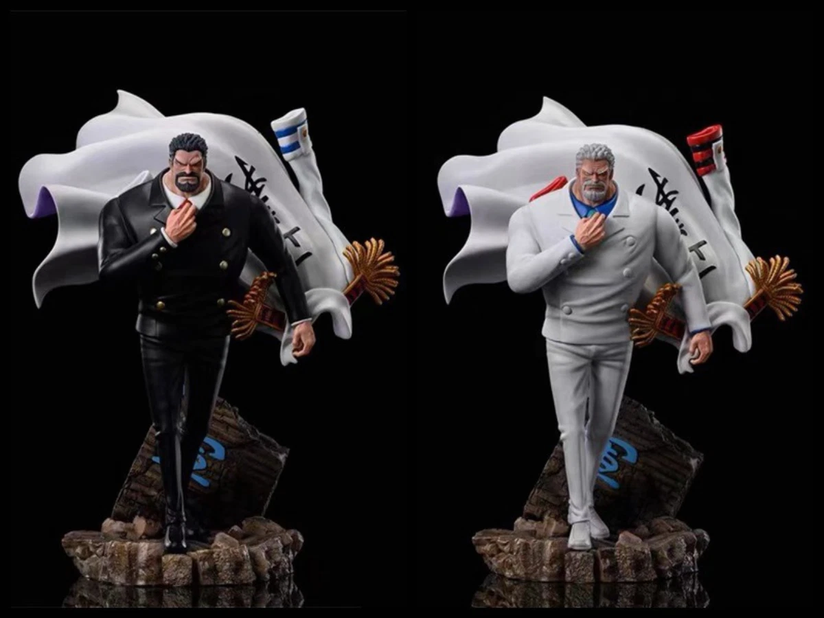 17“ One Piece Monkey D Garp Wonder Art POP Figures Anime Statue