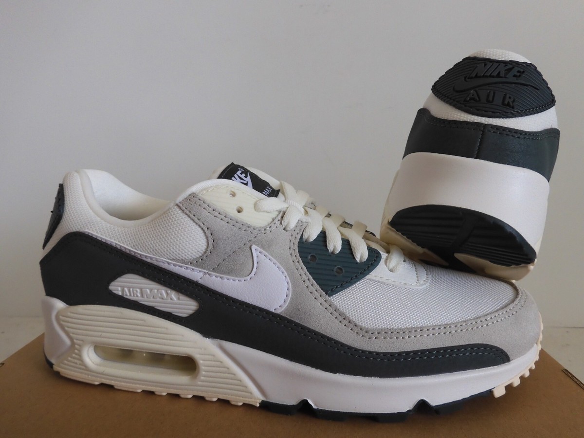 NIKE AIR MAX 90 SAIL-WHITE-GREEN WOMENS SZ 10/ MENS SZ 8.5 [FZ5163