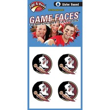 Fan-A-Peel Florida State Water Based Peel and Stick Temporary Tattoos