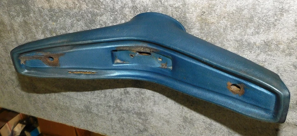 Mustang Torino Ranchero Cougar 1970 1971 1972 1973 almohadilla de volante azul original Foto 4 de 4
