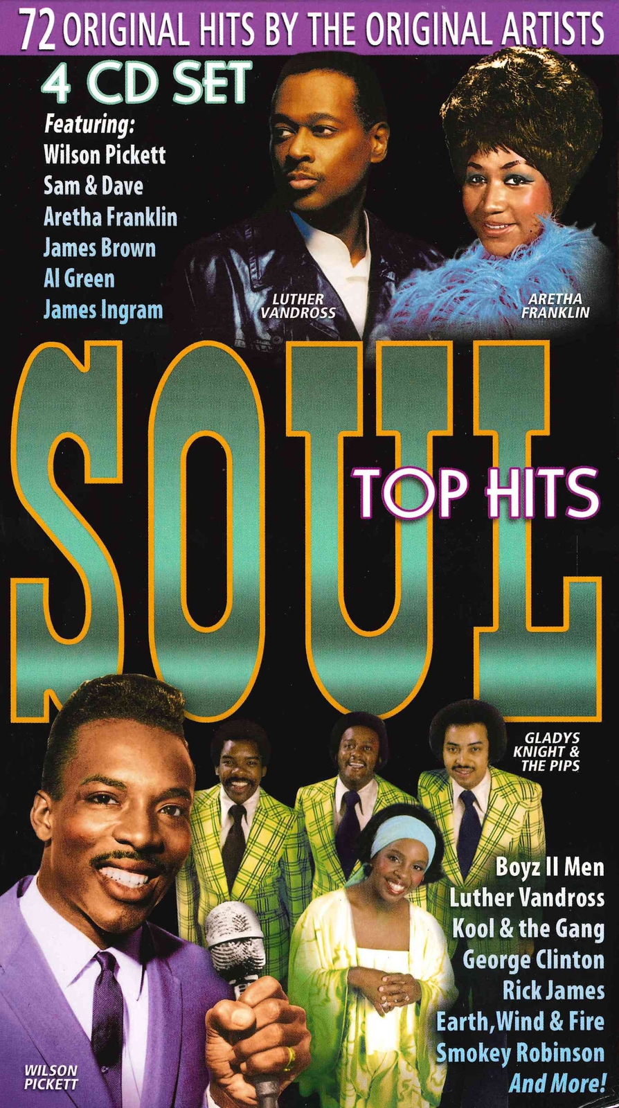 VARIOUS ARTISTS TOP HITS SOUL NEW CD