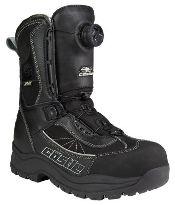 Castle X Men's Charge Atop Snowmobile Boots Black