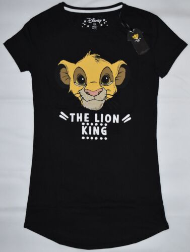 PRIMARK Lion King PJ NIGHTIE Disney Simba Black UK Sizes 4 to 8 - Picture 1 of 3