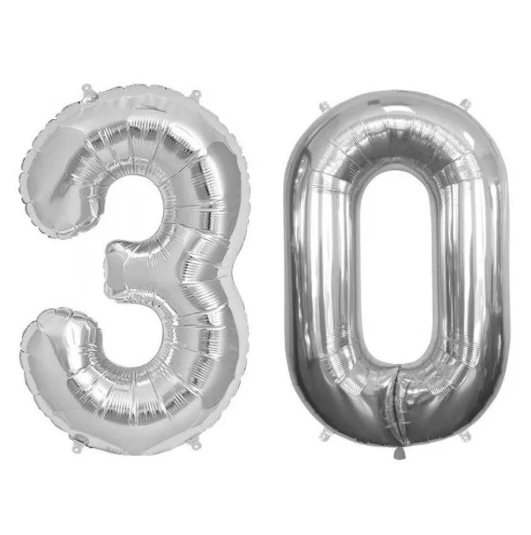 Number 30 balloons online
