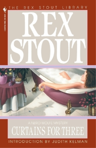 Rex Stout Curtains for Three (Tascabile) Nero Wolfe