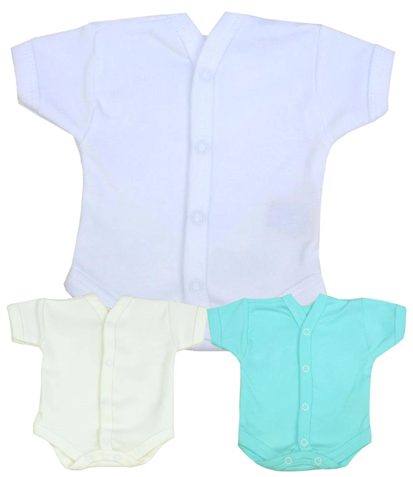 BabyPrem Premature Clothes Neonatal SCBU NICU Preemie Bodysuit Vest 1 - 7.5lbs