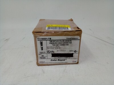 Thomas&Betts 60501 Method Color- Keyed(R) Pressure Cable Connector Two Way