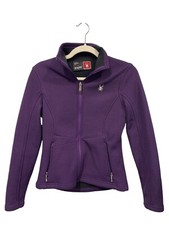 Spyder Zip Up Core Sweater Jacket Women Small Stretch Thermal Outdoor Athleisure