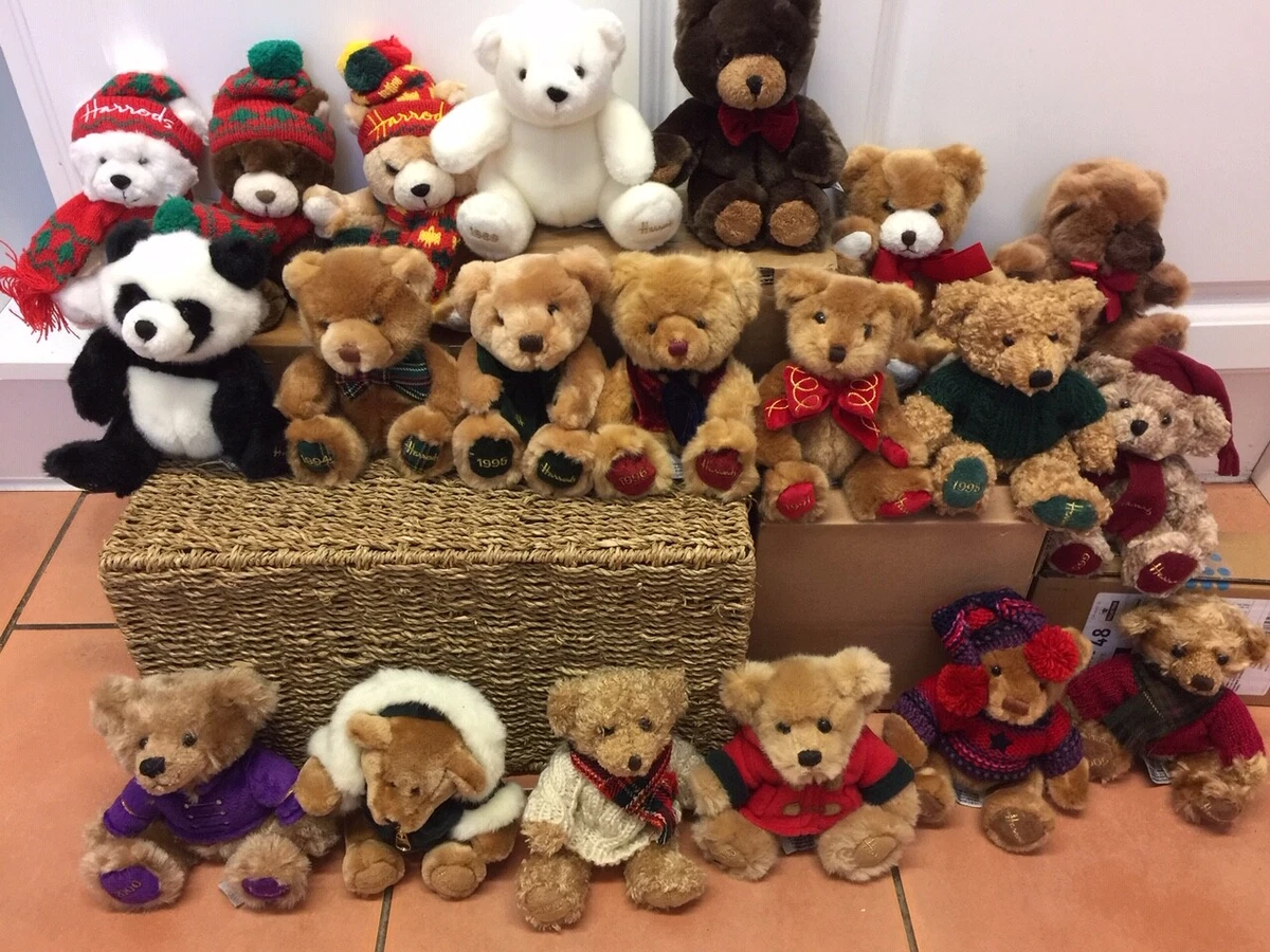 Harrods christmas bear online 1986