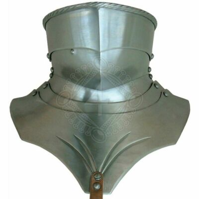 Mittelalterlich Live Action Rollenspiele Gothic Stahl Armor Suit Vor Mit Garget