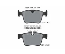 Brake pad set, disc brake Q + Textar 2214103 for Jaguar