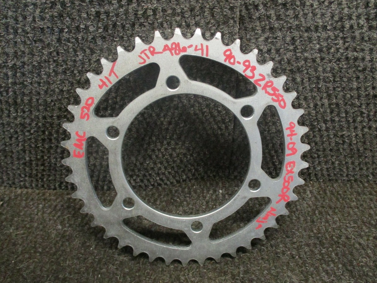 KAWASAKI EX 500R ZR 550 1990-09 SPROCKET REAR STEEL 520 41T C-DSP