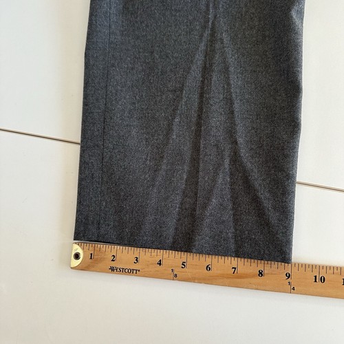 NWT Talbots Plus 18 Tall Wool Pants Italian Stretch Flannel High Waist Lined - Picture 7 of 12