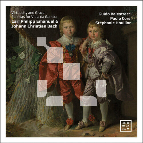 Bach,C.P.E. / Balest - Virtuosity & Grace - Sonatas for viola da gamba [New CD] - Foto 1 di 1