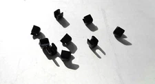 #5 Black Top Zipper Stops Pack of 10 New!