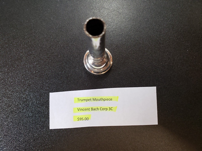 Vincent Bach Corp 3C (Trumpet Mouthpiece) Nice! | eBay Vincent Bach Corp 3C (Trumpet Mouthpiece) Nice! | eBay