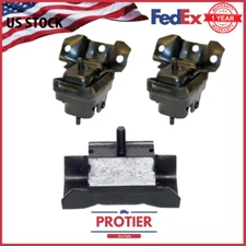 Escalade Silverado 1500 Tahoe Yukon 2WD V8 Engine & Trans Mount 3PCS Set