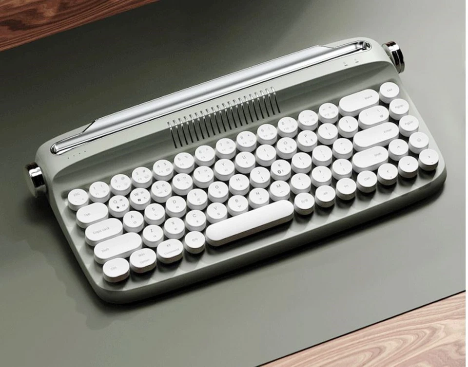 ACTTO B307 Mini RETRO2 Multi-Pairing Wireless Bluetooth Keyboard Eng/Kor 2023 - Image 3 of 4
