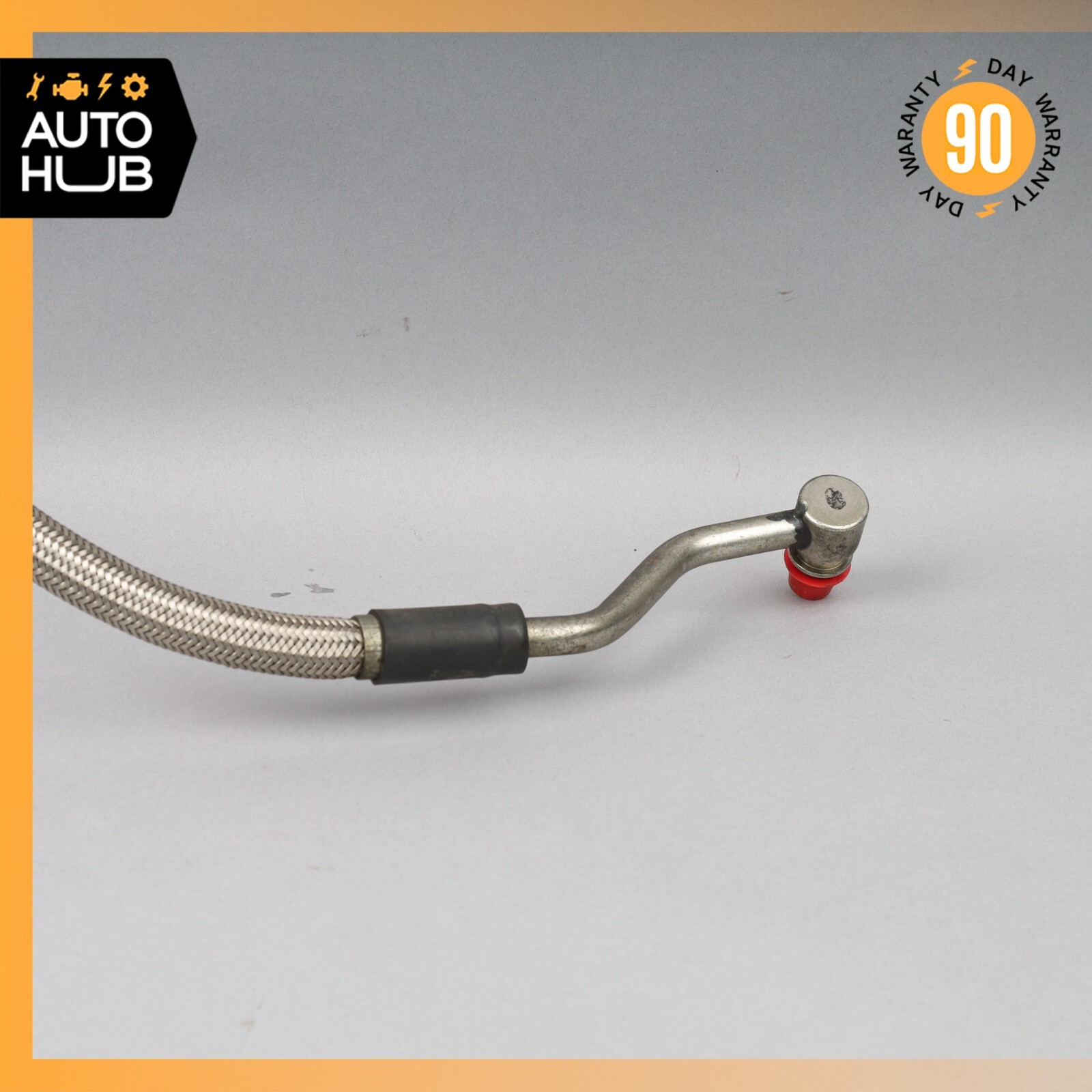 04-19 Maserati GranTurismo M145 Transmission Oil Cooler Line Hose Pipe OEM