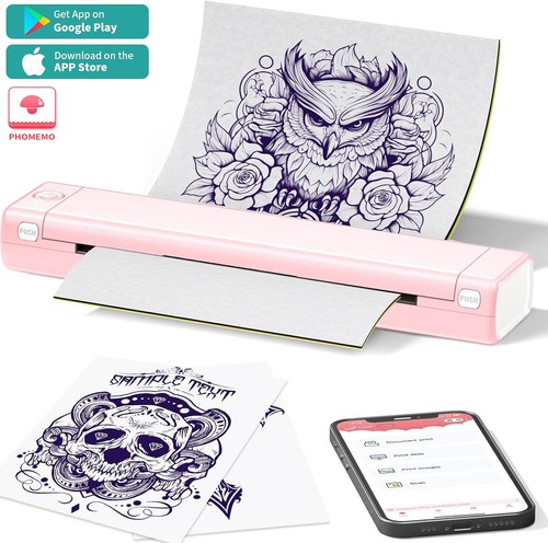 Phomemo M08F Mobiler Drucker A4 für Unterwegs Bluetooth Thermodruck ios/android - Bild 13 von 18