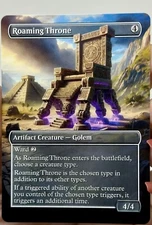 Roaming Throne Proxy Card with Custom designed art