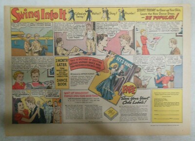 Fleischmann's Yeast Ad: Swing Into It Dance be Popular! Pimples! 1930's