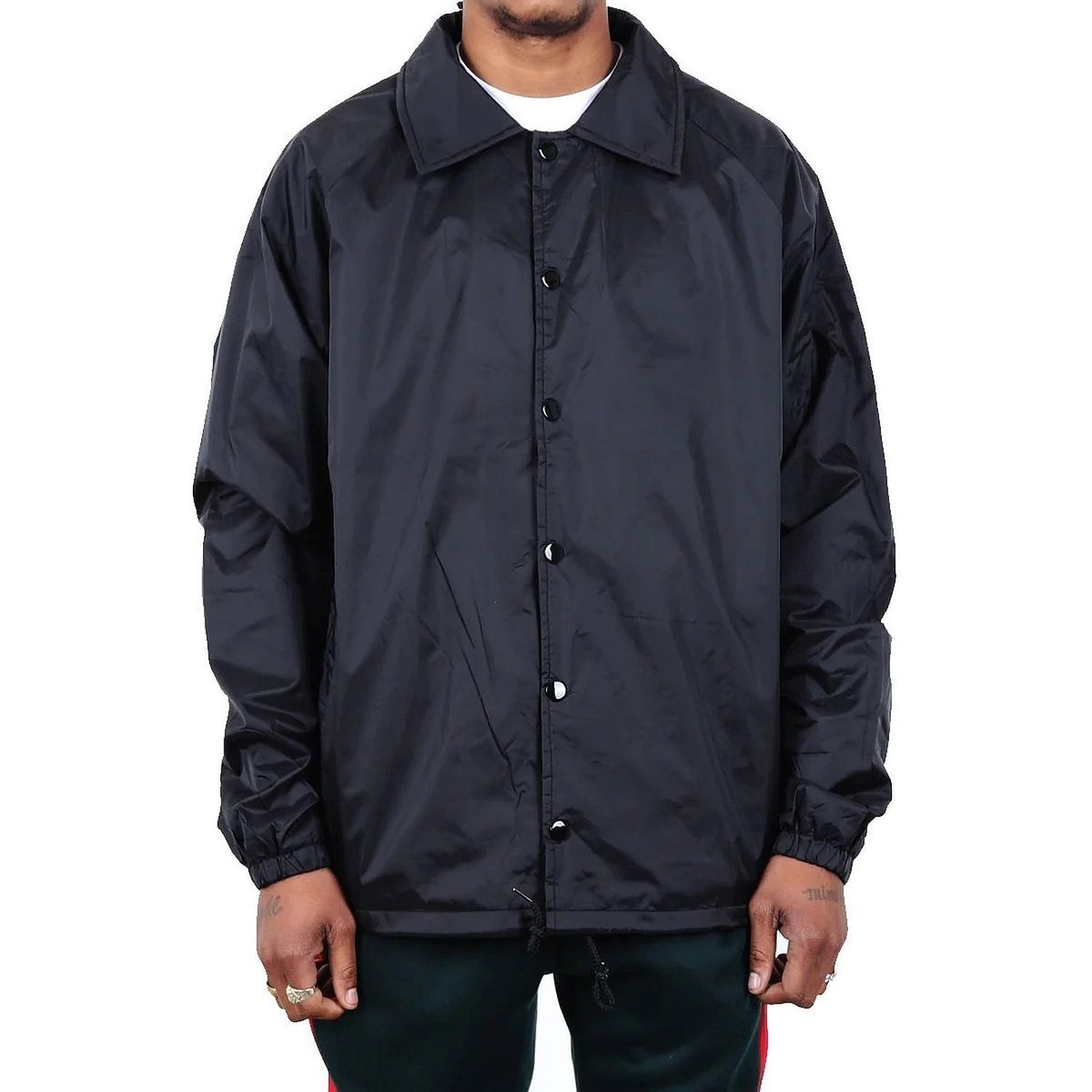 Shaka Wear Mens Windbreaker Coach Jacket Nylon Water Resistance | eBay